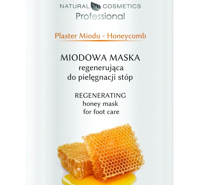 Maska miodowa do stóp z mleczkiem pszczelim i wit. A+E