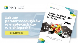 Rynek handlu internetowego produktami OTC: wzrost o jedną piąta rocznie BIZNES, Farmacja - Według danych przedstawionych w najnowszym raporcie PMR „Handel internetowy produktami OTC w Polsce 2019", sprzedaż produktów OTC (leków bez recepty, suplementów diety i dermokosmetyków) przez internet wyniosła już prawie 1,3 mld zł w 2018 r.